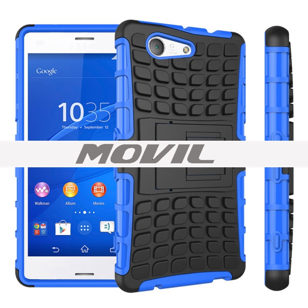 NP-1905 2 en 1 funda para  Sony Z3mini con soporte-10